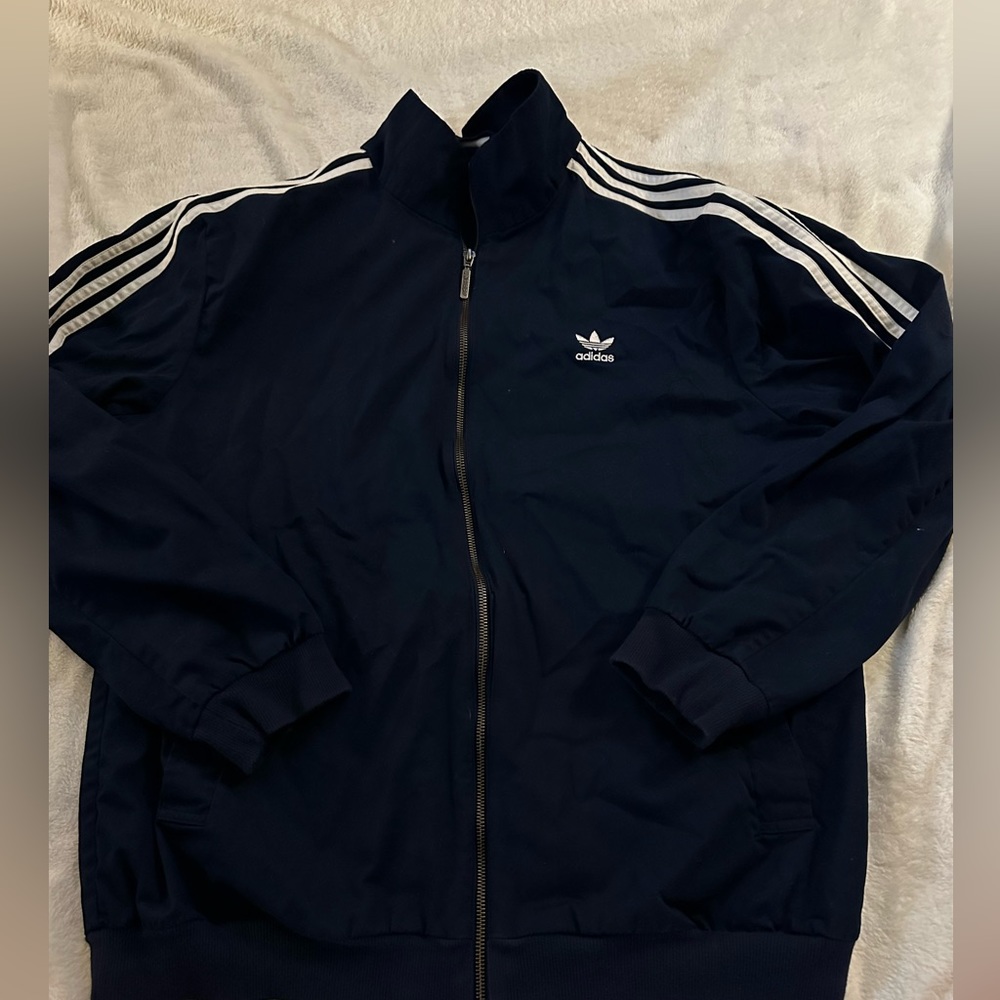 Adidas old school track jacket size XL - Picture 2 of 9